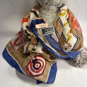 Juicy Couture Raw Silk Scarf